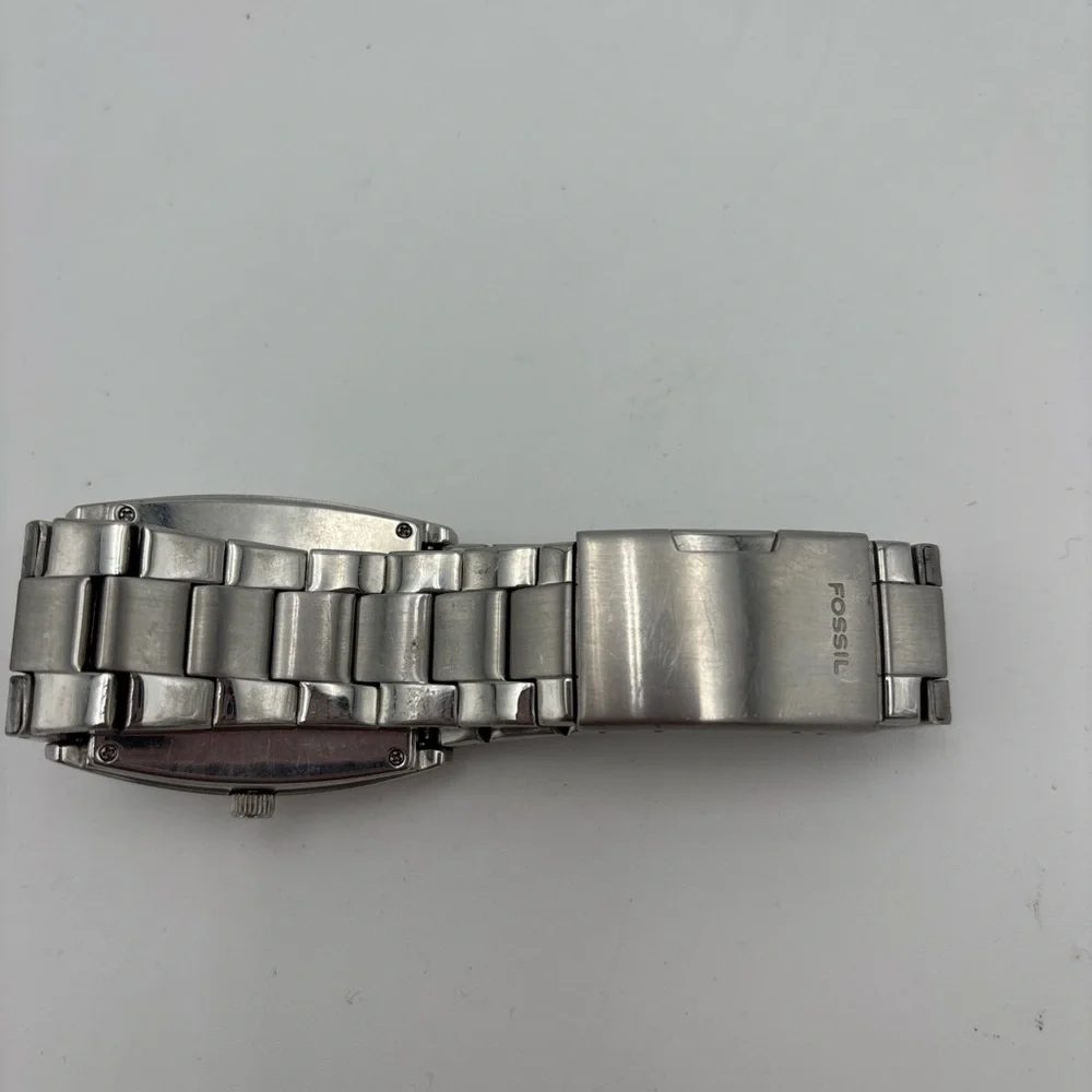 Fossil Stainless Steel Watch with White Face‎